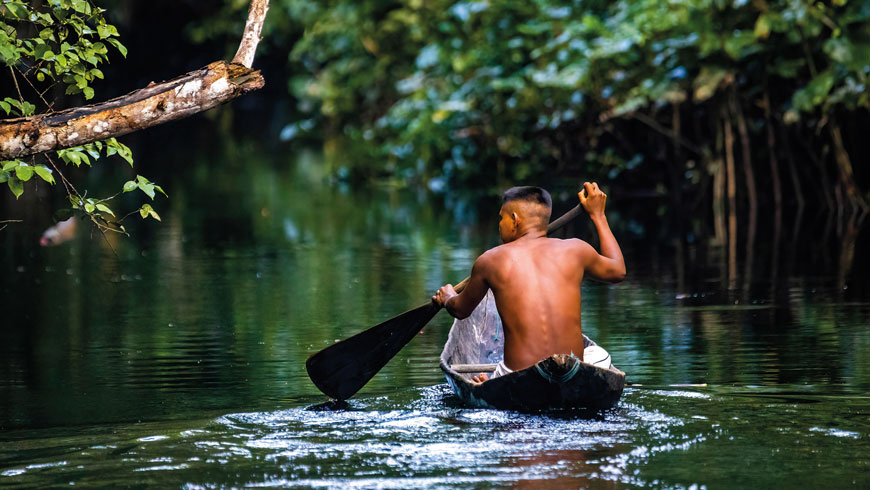 Desde el río Napo. John O.