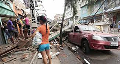 Terremoto en Ecuador